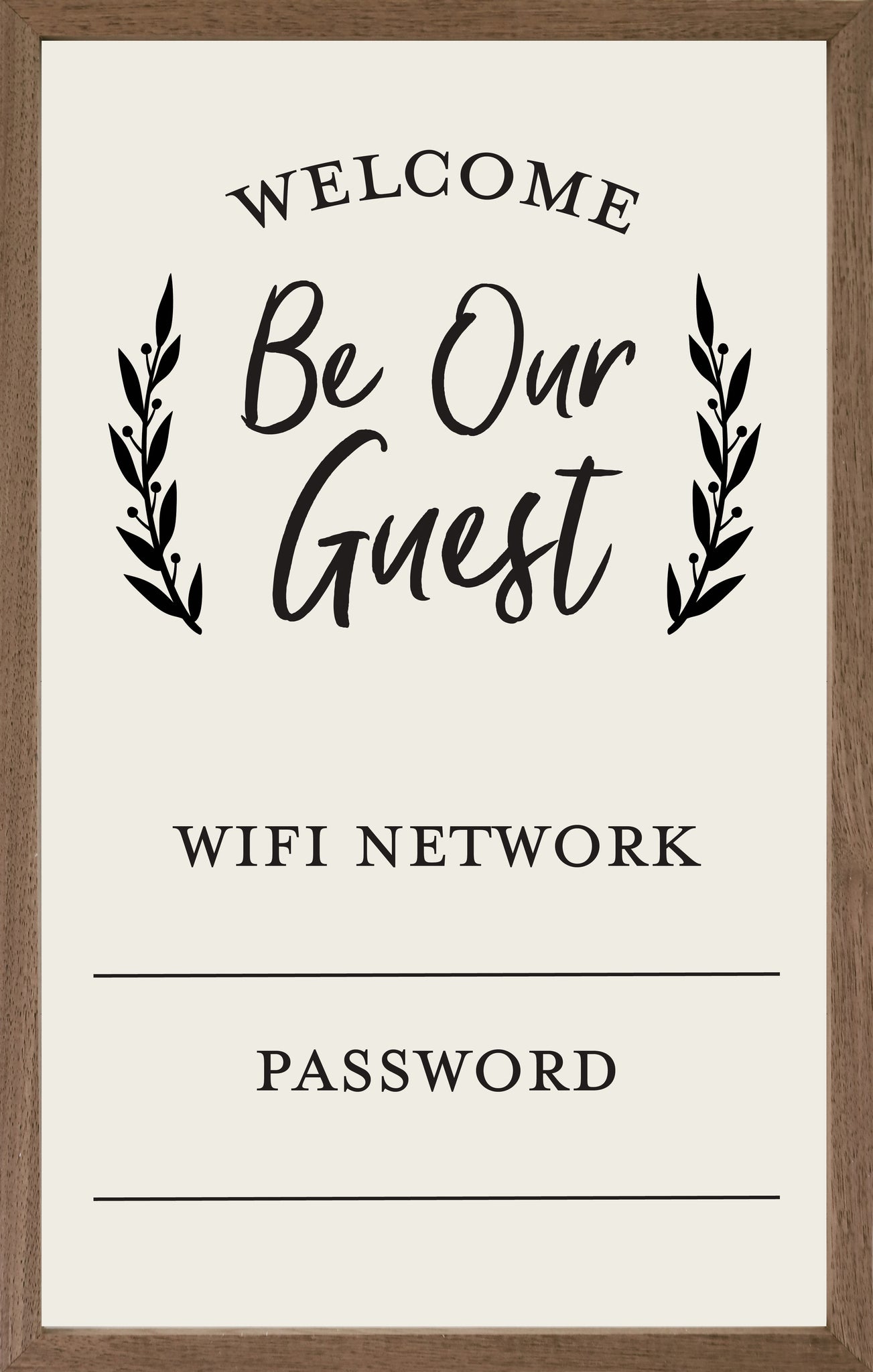Whiteboard Be Our Guest Wifi Password whiteboards Kendrick Home